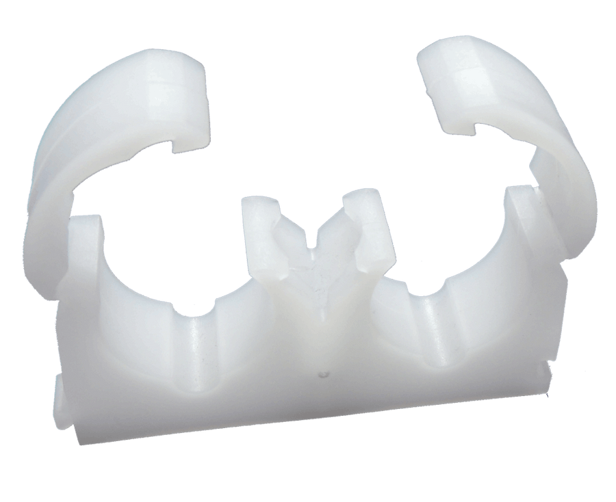 15mm Double Pipe Clips