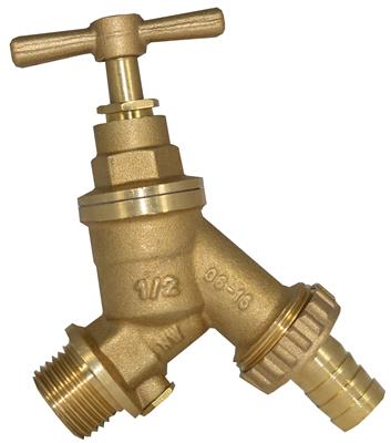 ½″ Garden Bib Tap – Double Check Valve