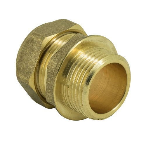 15mm x 1/2" Comp Male Iron Coupler