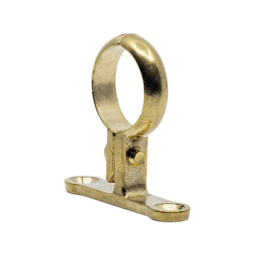 15mm Brass Screw-on Pipe Bracket