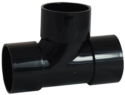 Black Solvent-Weld Waste 90° Tee 40mm