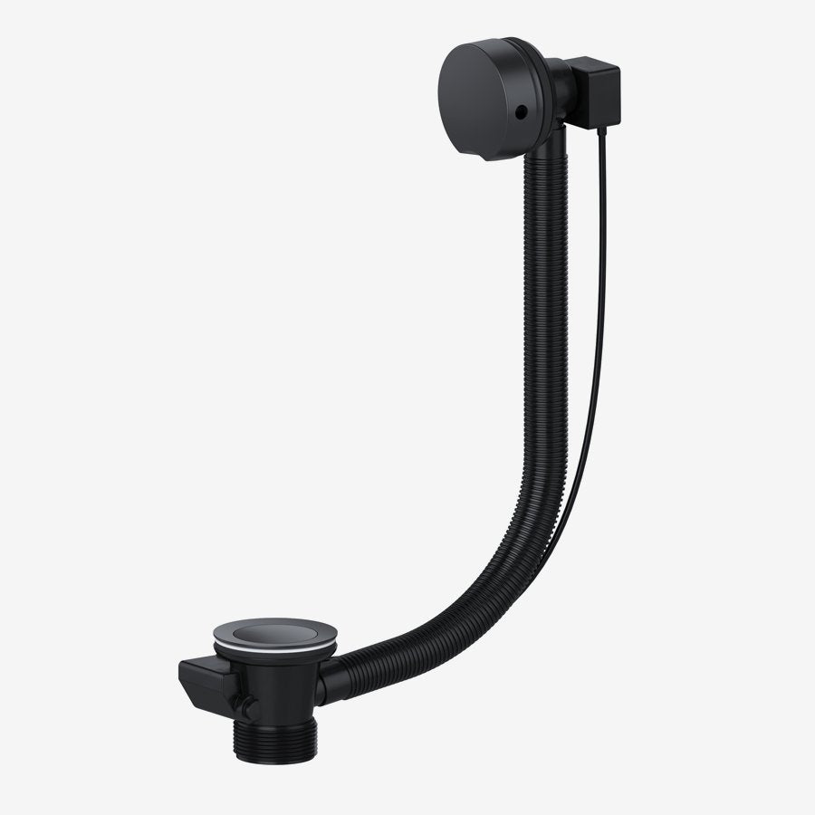 Viva Matt Black Pop-Up Bath Waste & Overflow Kit
