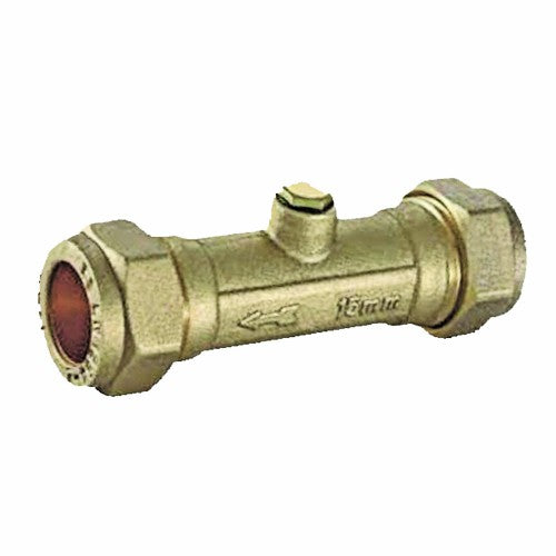 15mm Brass Double Check Valve