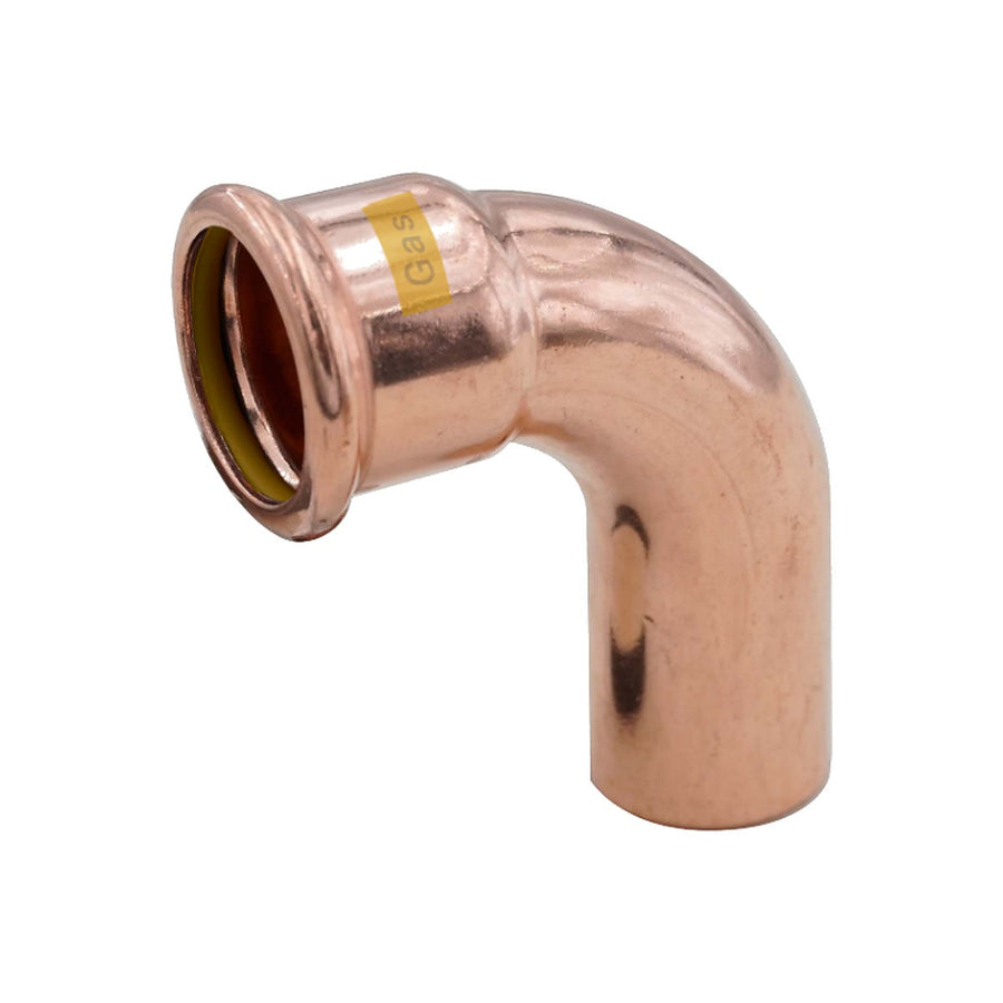 PressFit Gas 90° Street Elbow 22mm × 22mm