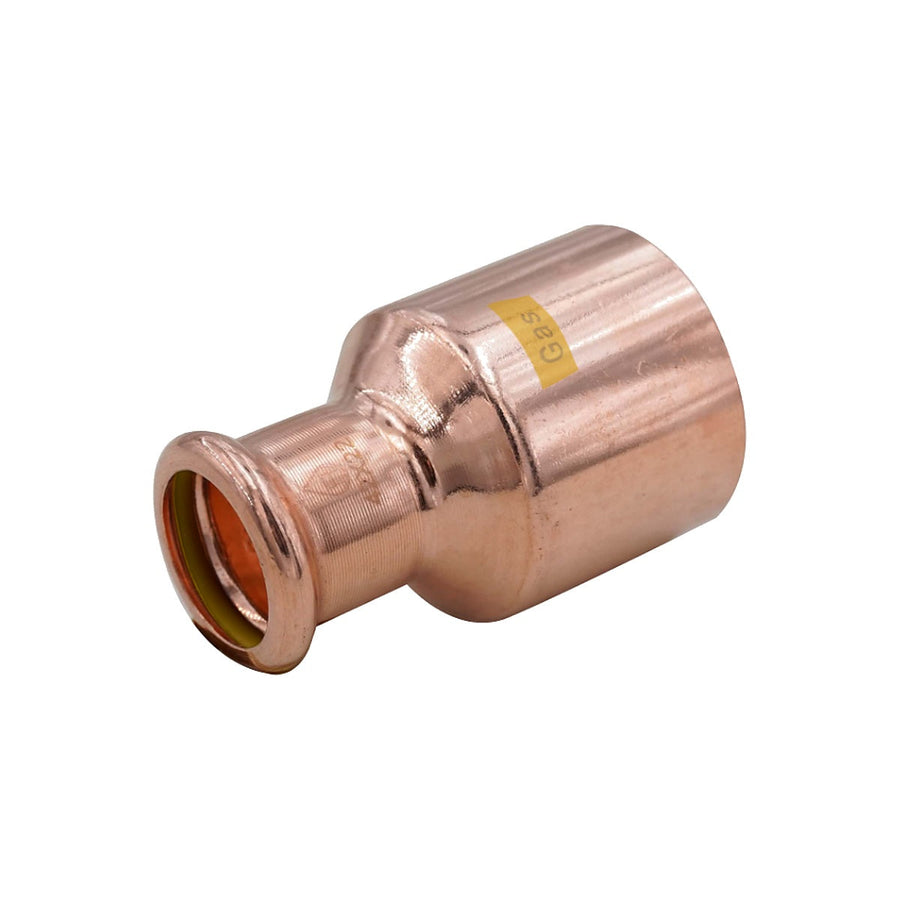 PressFit Gas Fitting Reducer 28mm × 22mm