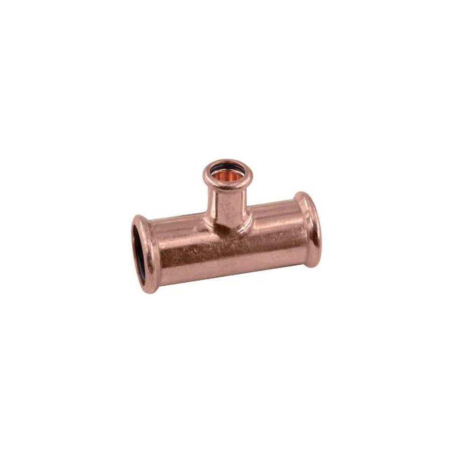 PressFit Water Reducing Tee 22mm × 15mm × 22mm