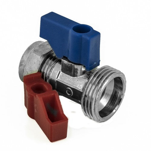 15mm x 3/4" Straight Washing Machine Tap