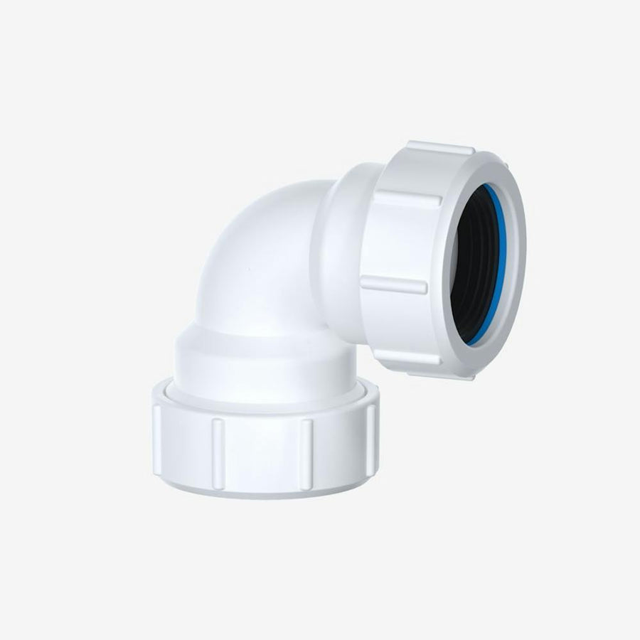 32mm Compression Waste 90 Degree Bend