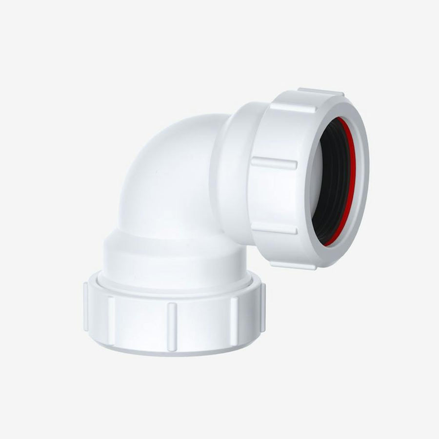 40mm Compression Waste 90 Degree Bend