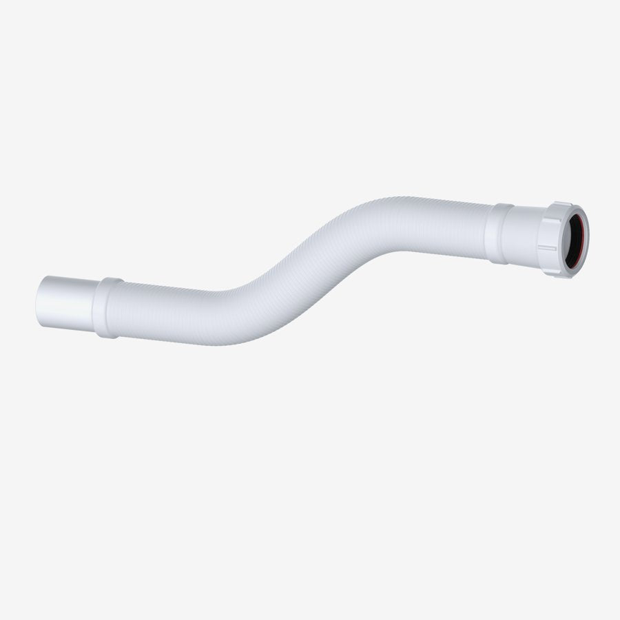 Viva 40mm Flexible Waste Connector – Compression × Plain Spigot